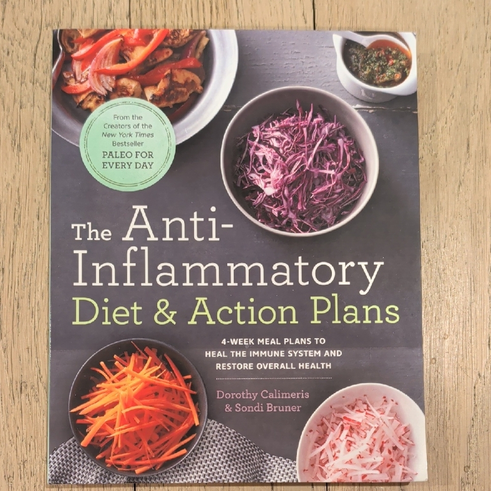 The Anti-Inflammatory Diet & Action Plans Book